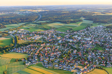 Ortsansicht aus Nordosten in Villingendorf im Bundesland Baden-Württemberg, Deutschland