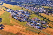 Industriegebiet Siemensstraße mit ESC GmbH, Techso GmbH und SF Schmid GbR Garten- und Landschaftsbau in Geislingen im Bundesland Baden-Württemberg, Deutschland