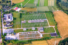 Umspannwerk der Netze BW GmbH Engstlatt in Balingen im Bundesland Baden-Württemberg, Deutschland