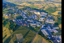Industriegebiet Industriestraße mit Schäflein Logistics GmbH fischer Werkzeug- und Formenbau GmbH Maschinenfabrik Lauffer GmbH & Co. KG P3 Logistic Parks, Volz Luftfilter GmbH & Co. KG und Rettenmeier Mühle GmbH ALBA Süd GmbH & Co. KG - Horb in Horb am Neckar im Bundesland Baden-Württemberg, Deutschland