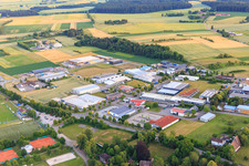Industriegebiet Maybachstraße mit Ziegler Fleischerei- und Gastronomiebedarfs GmbH & Co. KG, MADO GmbH und TMCK 4.0 GmbH in Dornhan im Bundesland Baden-Württemberg, Deutschland