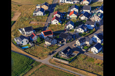 Luftaufnahme von Veilchenweg, Narzissenweg in Kandel im Bundesland Rheinland-Pfalz, Deutschland