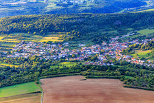 Merchingen von Süden in Merzig im Bundesland Saarland, Deutschland
