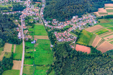 Erbringen von Süden in Beckingen im Bundesland Saarland, Deutschland