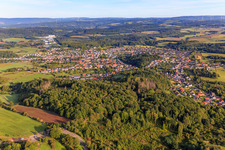 Theley von Süden in Tholey im Bundesland Saarland, Deutschland