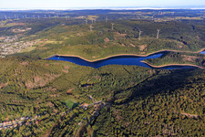 Stausee Nonnweiler im Ortsteil Otzenhausen im Bundesland Saarland, Deutschland
