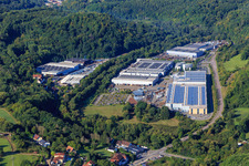 Produktionshallen der Gebrüder Meiser GmbH im Primstal im Ortsteil Limbach in Schmelz im Bundesland Saarland, Deutschland