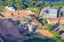 Landschaftsagentur Plus an ehemaligem Bergwerk der Rag Deutsche Steinkohle Ag in Ensdorf im Bundesland Saarland, Deutschland