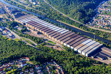 Walzwerk Nauweiler am Saarufer in Völklingen im Bundesland Saarland, Deutschland
