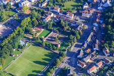 Burgruine Bucherbach im Ortsteil Köllerbach in Püttlingen im Bundesland Saarland, Deutschland