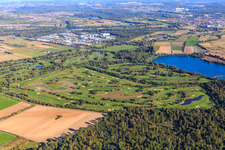 Gelände des Golfplatz des Golf Club St. Leon-Rot im Bundesland Baden-Württemberg, Deutschland