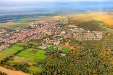 Sport- und Schulzentrum an der Jahnstr in Kandel im Bundesland Rheinland-Pfalz, Deutschland