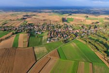 Wintzenbach von Süden im Bundesland Bas-Rhin, Frankreich
