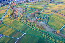 Naturschutzgebiet und Kapelle "Kleine Kalmit" im Ortsteil Arzheim in Landau in der Pfalz im Bundesland Rheinland-Pfalz, Deutschland