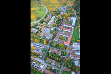 Pfalzklinikum für Psychiatrie und Neurologie in Klingenmünster im Bundesland Rheinland-Pfalz, Deutschland von oben