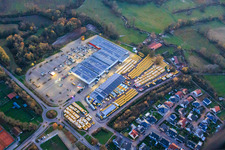 Südpfalz Center am Abend in Rohrbach im Bundesland Rheinland-Pfalz, Deutschland