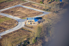 Neubaugebiet zwischen Michelsbach und Fischmal in Leimersheim im Bundesland Rheinland-Pfalz, Deutschland