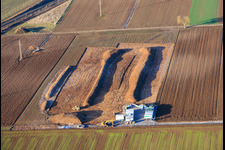 Erdarbeiten in Rohrbach im Bundesland Rheinland-Pfalz, Deutschland