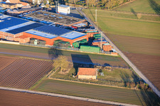 Drohnenaufname von BELLHEIMER BRAUEREI - PARK & Bellheimer Brauereien GmbH & Co. KG im Bundesland Rheinland-Pfalz, Deutschland