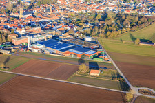 Drohnenbild von BELLHEIMER BRAUEREI - PARK & Bellheimer Brauereien GmbH & Co. KG im Bundesland Rheinland-Pfalz, Deutschland