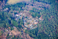 Camping Bethof und Naturfreundehaus Bethof im Ortsteil Lauterschwan in Vorderweidenthal im Bundesland Rheinland-Pfalz, Deutschland