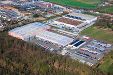 HORNBACH Logistikzentrum Essingen I im Ortsteil Dreihof im Bundesland Rheinland-Pfalz, Deutschland