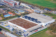 HORNBACH Logistikzentrum Essingen II im Ortsteil Dreihof im Bundesland Rheinland-Pfalz, Deutschland