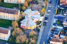 Kath. Kindergarten St. Hedwig an der Von-Kieffer-Straße im Ortsteil Gartenstadt in Ludwigshafen am Rhein im Bundesland Rheinland-Pfalz, Deutschland