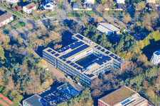 Humboldt-Gymnasium Karlsruhe im Ortsteil Nordweststadt im Bundesland Baden-Württemberg, Deutschland