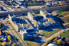 Holiday Inn Express Karlsruhe - City Park by IHG und Hauptfeuerwache Karlsruhe im Ortsteil Südstadt im Bundesland Baden-Württemberg, Deutschland