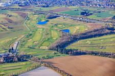 Golfplatz Golfpark Karlsruhe - GOLF absolute am Gut Batzenhof im Ortsteil Hohenwettersbach im Bundesland Baden-Württemberg, Deutschland