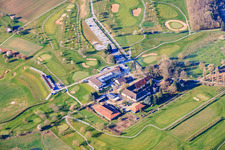 Golfplatz Golfpark Karlsruhe - GOLF absolute am Reitstall Gut Batzenhof im Ortsteil Hohenwettersbach im Bundesland Baden-Württemberg, Deutschland