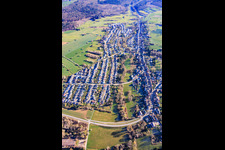 Auerbach von Südwesten in Karlsbad im Bundesland Baden-Württemberg, Deutschland