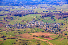 Ottenhausen von Nordosten in Straubenhardt im Bundesland Baden-Württemberg, Deutschland