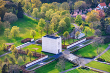Kapelle auf dem Amerikanischer Militärfriedhof und Gedenkstätte von Saint-Avold im Ortsteil Forêts de Zang et du Steinberg im Bundesland Moselle, Frankreich