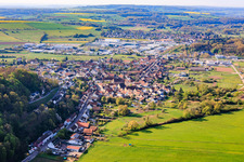 Webenheim von Norden in Blieskastel im Bundesland Saarland, Deutschland