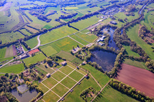 Europäischer Kulturpark Bliesbruck-Reinheim mit Gallo-römische Villa von Reinheim in Gersheim im Bundesland Saarland, Deutschland