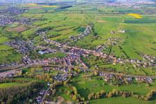 Hundling von Südwesten im Bundesland Moselle, Frankreich