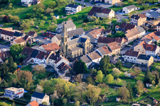 Kirche Saint-Denis in Farschviller im Bundesland Moselle, Frankreich