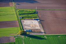Claim der Palatina GeoCon GmbH & Co. KG - Erkundungsbohrung Schwegenheim (SCWH1) im Bundesland Rheinland-Pfalz, Deutschland