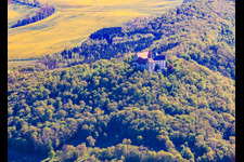 Deutsches Burgenmuseum Veste Heldburg mit Burgrestaurant, Cafe, Hochzeitslocation und Burgkapelle - Fränkische Leuchte im Bundesland Thüringen, Deutschland