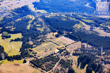 Umspannwerk Großbreitenbach im Ortsteil Wald Oberbreitenbach in Verwaltungsgemeinschaft Großbreitenbach im Bundesland Thüringen, Deutschland
