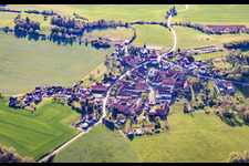 Gertewitz aus Westen im Bundesland Thüringen, Deutschland