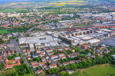 ZF Friedrichshafen AG - Werk Nord im Ortsteil Oberndorf in Schweinfurt im Bundesland Bayern, Deutschland