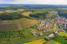 Ramsthal von Südwesten im Bundesland Bayern, Deutschland