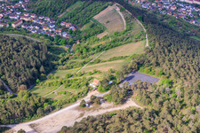 Weinberge von terroir f Hammelburg - Weinbau in Franken im Bundesland Bayern, Deutschland
