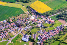 Münster aus Südwesten in Eußenheim im Bundesland Bayern, Deutschland