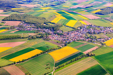 Büchold von Westen in Arnstein im Bundesland Bayern, Deutschland