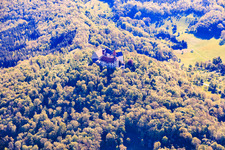 Deutsches Burgenmuseum Veste Heldburg mit Burgrestaurant, Cafe, Hochzeitslocation und Burgkapelle - Fränkische Leuchte im Bundesland Thüringen, Deutschland
