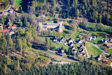 Kloster Paulinzella mit Zinsboden, Jagdschloss und Klosterruine in Königsee im Bundesland Thüringen, Deutschland